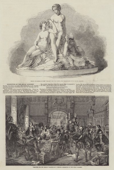 Tentoonstelling van de Koninklijke Academie door John Phillip